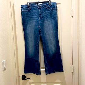DKNY soho boot cut jeans
